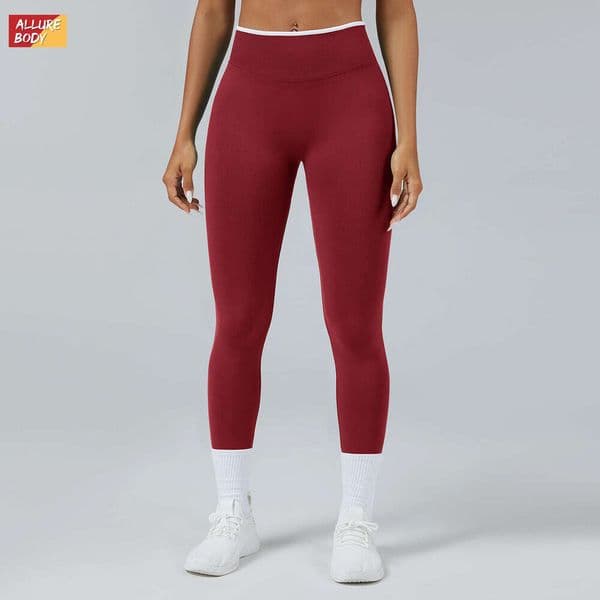 Peach Hip Seamless Tummy Control Yoga Outdoor Running Sports Quick Dry Fitness Pants For Women Luxury
