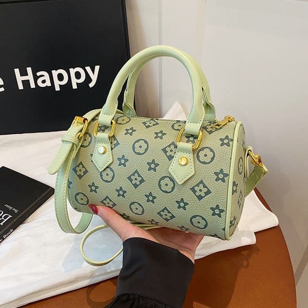 Designer bag 2025 Hot Classic Printed Pillow Bag Casual Trend Fashion Style Boston Bag for Women black pink red grey khaki blue green brown