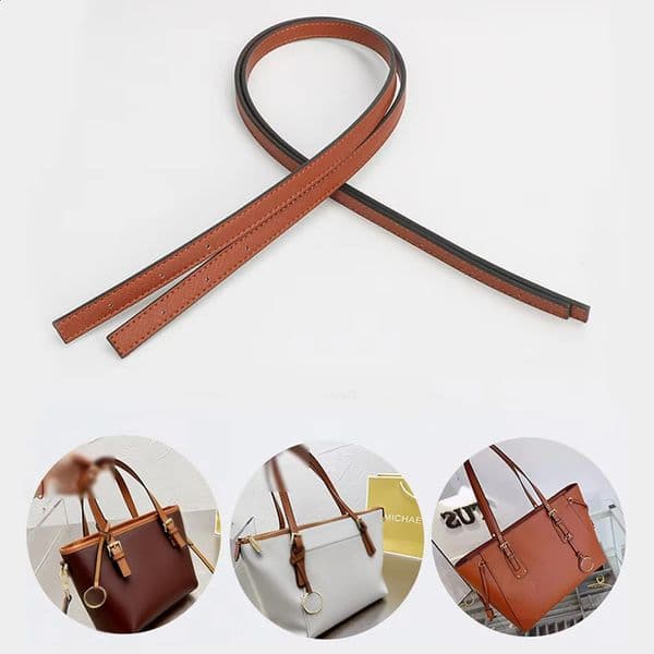2pcs 80cm Leather Bag Strap Women Shoulder Straps Handle Replacement Belts for Handbag Purse Tote Accessories 251211