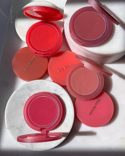Luxury Rare maquillaje Beauty Gomez Soft Pinch Matte Bouncy Blush Blusher Make Me Floutant Sublimateur De Couleur Bold Blurring Blush 6.4G High Quality Free S