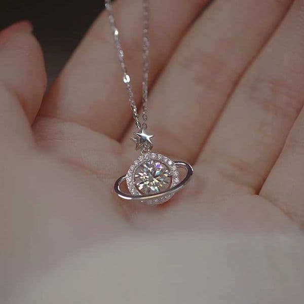 New 925 Sterling Silver Necklace Personality Charming Woman Pendant Choker BirtHDay Gift for Friends Exquisite Jewelry M251211