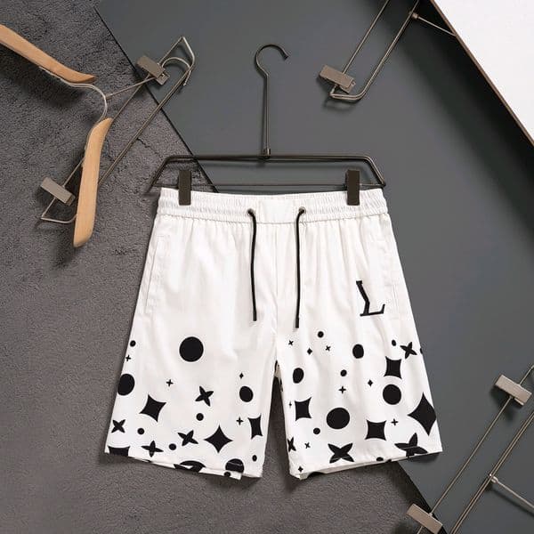 Summer Mens Shorts Designer Classic Letter Jacquard Shorts Big Letter Printed Pants Fashionable Casual Beach Pants