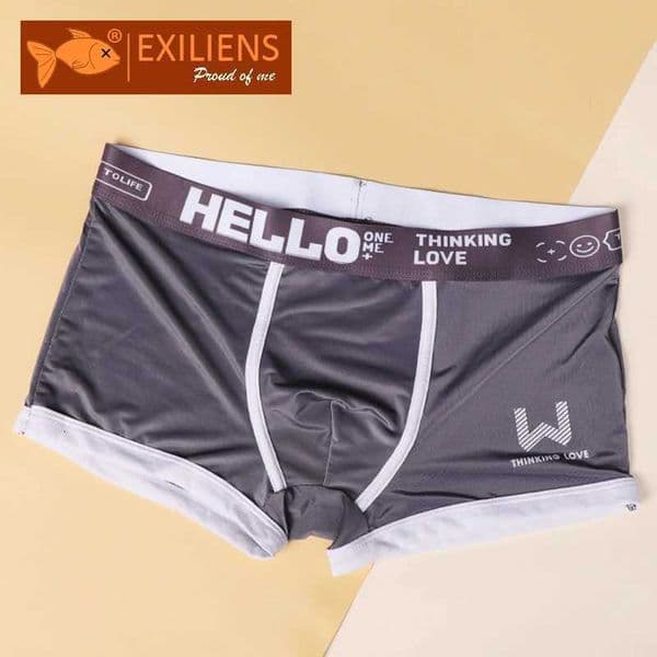 EXILIENS Brand Thin Comfortable Boxer Men Underwear Slip Para Hombre Mens Boxers Cuecas Masculinas Man Calzoncillos M-3XL PA3234T251211