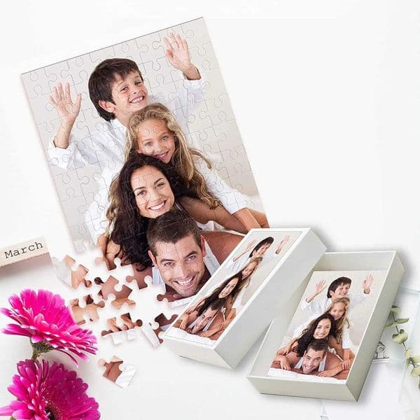 Photo Custom Jigsaw Puzzle DIY Toys For Kids Decoration Collectiable Funny Adult Leisure Toys Personalized Best Gift with BOX X251211