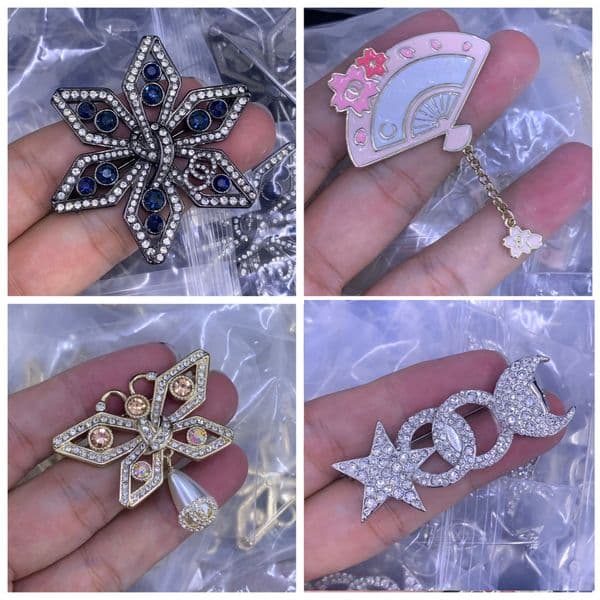 Designer Crystal Brooch Rhinestone Pearl Brooches High Quality Classic Jewelry Broochs Pin Accessories for Women Men Party Love Gifts