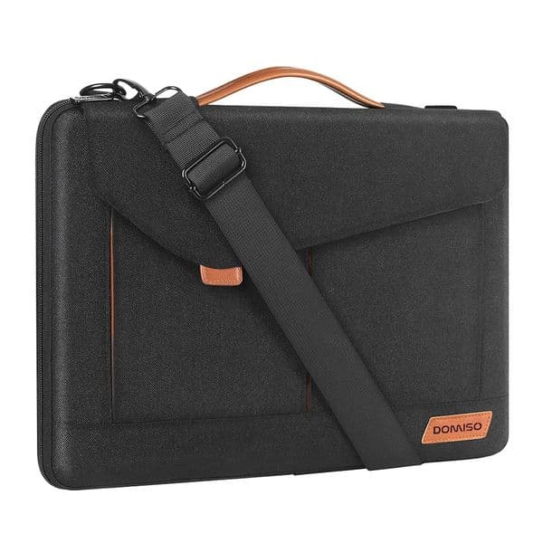 14 156 17 Inch Laptop Sleeve Bag Water Resistant Briefcase Messenger Shoulder Bag 251204