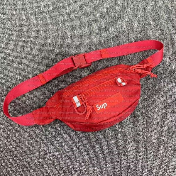 Designer Bag Supremely Bag Sports Chest Bag Supremeair Force Supremebag Reflective Stripe Dark Pattern Letter Waist Fitness Shoulder Crossbody Tote Bag