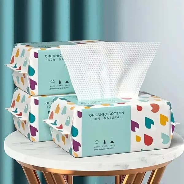 Car paper towel disposable thickened 100 face towel 100PCS makeup soft removal wipes dry facial cleanser skin care products 251202BJ
