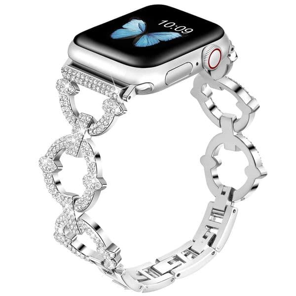 Watch Diamond Gold Glittering Wens Band 40mm 45mm 44mm 41mm 42mm 38mm Metal Band for IWatch Series 8 7 SE 6 5 4 Y251212