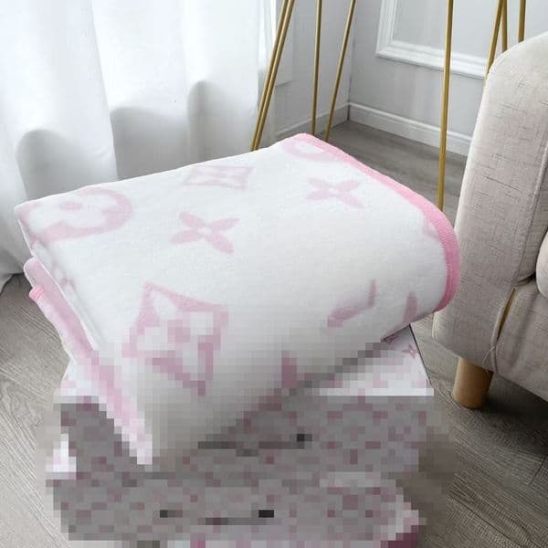 Luxury Designer Brand Printed Design Warm Comfortable art Cover Sofa Blanket Free Shipping 6