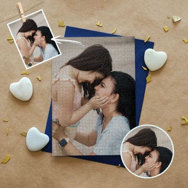 Custom Photo Jigsaw Puzzle Unique Gift for Mom Jigsaw Puzzle for Adult Personalized DIY Wooden Puzzle Present Gift for Him Her X251211