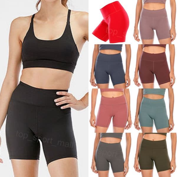 Tight Womans Yogas Running Three Pants Pilates Naked Sports Shorts High Waist Pockets 3 Short Women Fitness Stretch Sportswear Upturned buttocks Bodybuilding
