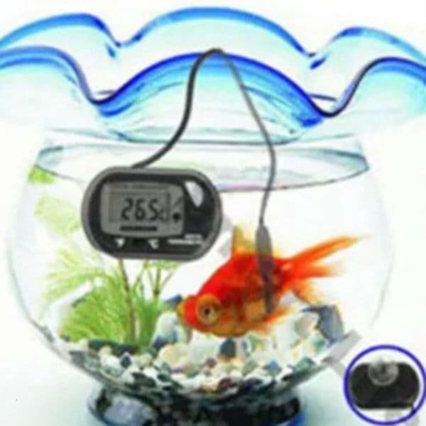 Fish Aquarium Thermometer Digital LCD Display Reptile Terrarium Temperature Thermometer Probe Meter Fridge Termometro Digital Para Acuario Con Pantalla LCD