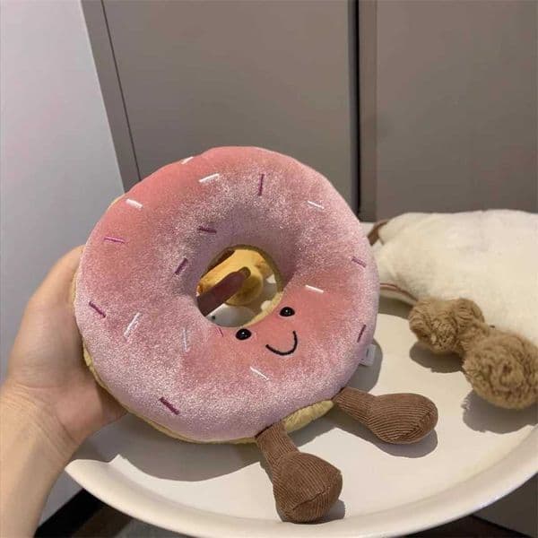 Jellys Cat Toy New Fun Donut Marshmallow Cute Plush Doll Comforting Gift online