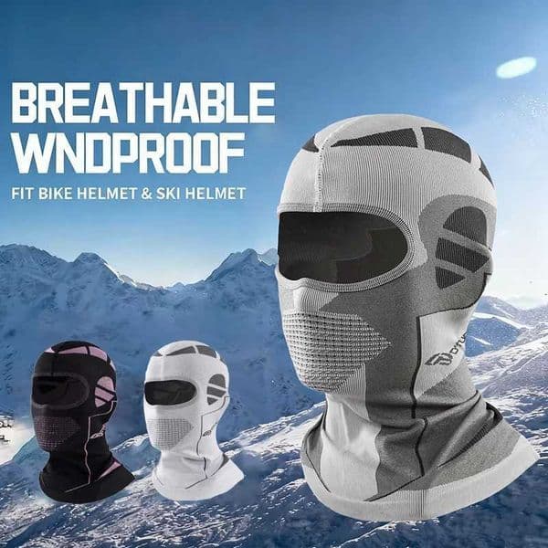 Winter Warm Balaclava Face Mask High Elasticity Scarf One-piece Cold Proof Face Mask Outdoor Cycling Helmet Inner Lining CapT251213
