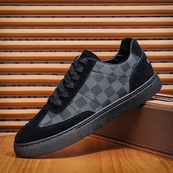 Fashion Designer New Mens Shoes Spring Summer Hot Selling Check Print Casual Versatile Sneakers Street Trend Style Free Shipping