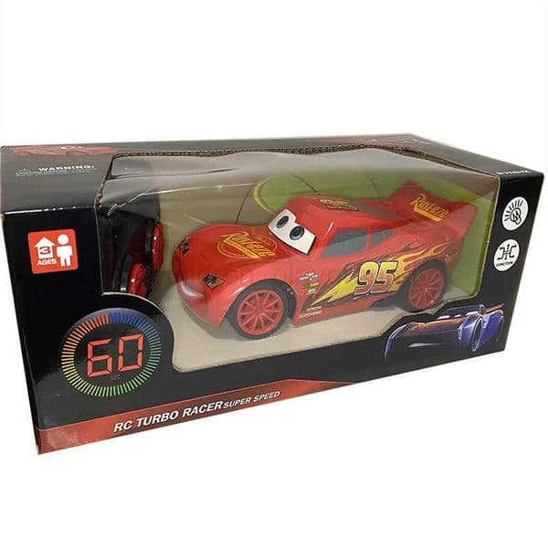 Disney Anime Pixar Cars 3 Electric Toy Car Lightning Mcqueen Spider Man Four Channel Remote Control Model Toys For Children Gift H2512131