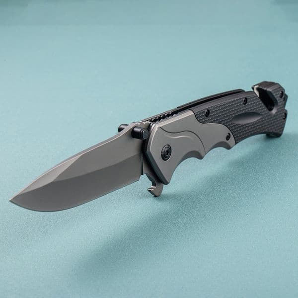 Stainless Steel Tactical Folding Knife Compact EDC Survival Gear folding knife Outdoor Camping Hunting Pocket Knife