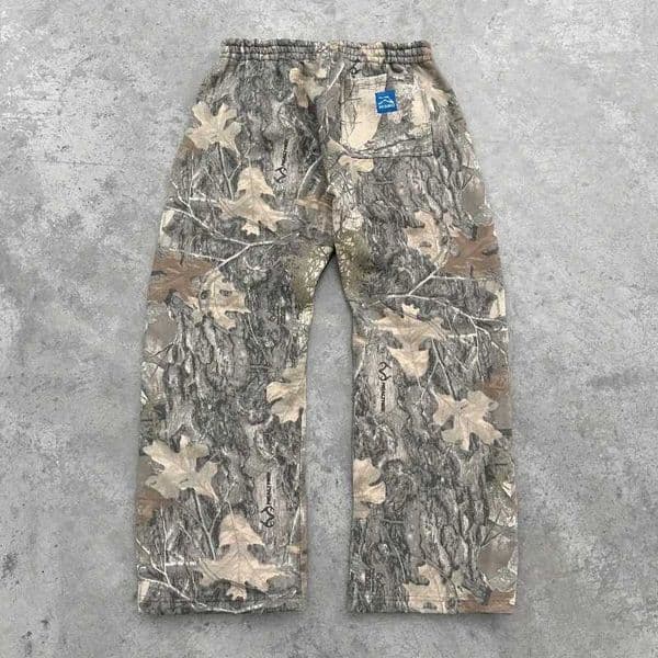 Y2K men pants Harajuku vintage Camouflage Pattern Baggy Casual Sweatpants Hip Hop gothic men women wide leg trousers streetwear X251213