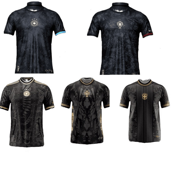 2026 2027 bRAZILS Argentina Portugal Special edition soccer jerseys Ronaldo A Camisa siu La Pulga Especial messi NEYMAR black out football jerseys Football Uniform
