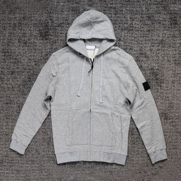 Men's Solid Color Long-Sleeved Sweater Spring And Autumn Cotton Loose Comfortable Stone Sleeve Label Unisex Sweater ST-2022614