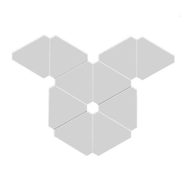 WIFI Bluetooth 5V USB Triangle Lamps Quantum Atmosphere LED Night Light For Game Bedroom Decoration Creative Decorat Wall Lamps X2512151