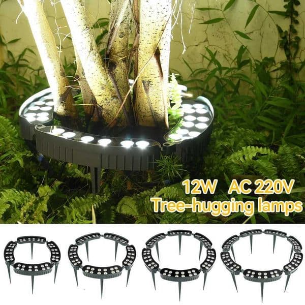 1pc LED Tree Hugging Lamp Outdoor IP65 Waterproof Spotlight Night Decorative DIY Assemble Tree Holding Lighting Lamp For Garden X251215