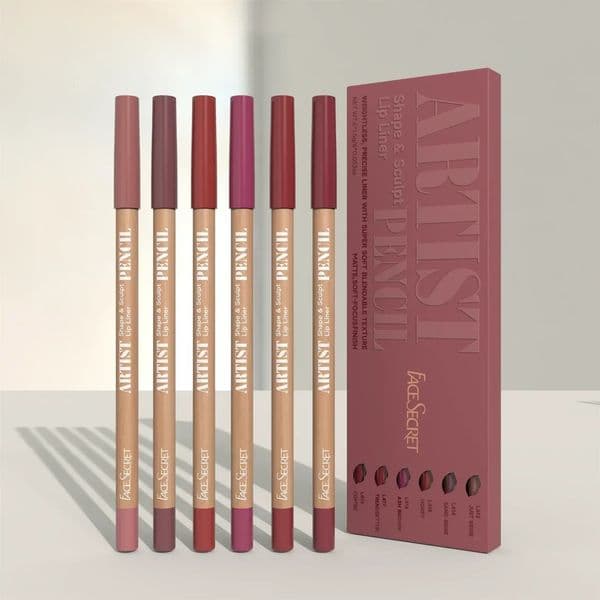 6pcsset Lip Liner Pen 6 Colors Waterproof And Sweatproof Not Easy To Fade Nonstick Cup Nude Lipstick Pencil SET 251215