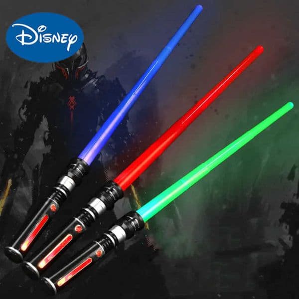 Disney Star Wars Lightsaber Toys LED Light Sound Sword Jedi Luminous Darth Vader Figurine Cosplay Props Kids Boys Gift Toy H251215