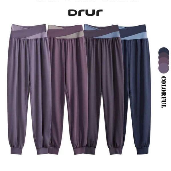 DRUR Womens Loose Fit Joggers Pants Elastic Waist Lightweight Athletic Pants Quick Dry Tapered Lounge Workout Running Sweatpants G251215