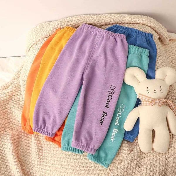 1-5years Kids Pants Spring Autumn Baby Boys Girls Sweapant Korean Style Loose Children Leisure PantsT251215