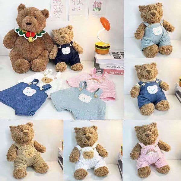 Clothing & Accessories for Plush Stuff jc Barcelona Strap Handmade Bear Pants Available in Multiple Colors Cute