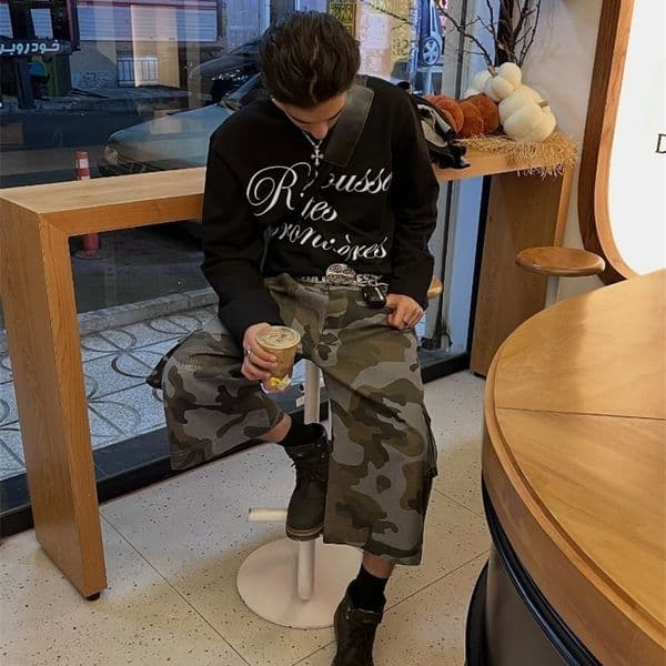 Loose Retro Fashion Striped Letter Print Casual Long-sleeved Shirt Men High Street Trendy Clothing Street Harajuku Y2K Top Women 251211CJ