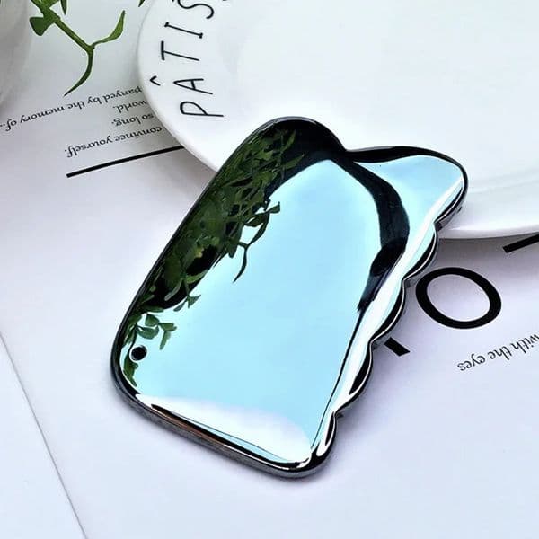 Terahertz Energy Stone Meridian Scraping Board Acupuncture Point Massager Face Eye Slimming Beauty Care Guasha Massage Tool 251210