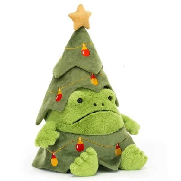 Game And Toy Latest Christmas Tree Kawaii Stuffed Plush Toy Doll Cartoon Anime Cute Holiday Gift Atmosphere Decoration stuff animal For Friends Free Shipping