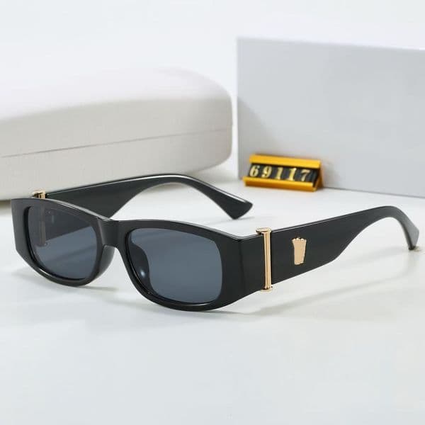 Mens Designer Sunglasses Outdoor Shades women fashion rectangular cat eye luxury Full Frame Sunshade mirror polarized UV400 protection Glasses With box AAAAA