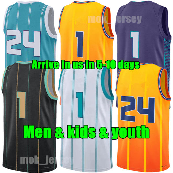Custom LaMelo Ball 2025-26 City Basketball Jersey Bridges Sexton Green Williams Miller Knueppel Mann Diabate Richards Men kids youth Jersey