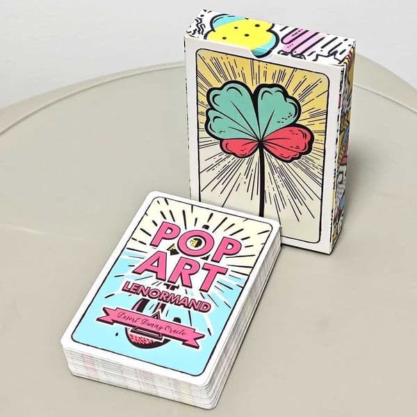 36 Pcs Cards Pop Art Lenormand Deck 96cm C251216