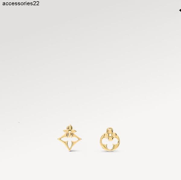 Stud With BOX EU US Brand Designer Stud Earrings AB Style Flower Women Ear Studs 18K Gold Plated Luxury Earrings For Women Party Jewelry