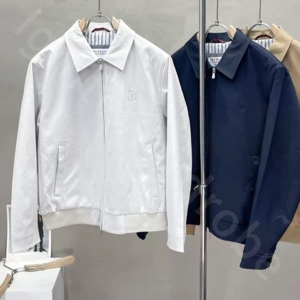 Quiet Luxury Designer Mens Coats Spring and Autumn Leisure Old Money Long Sleeves Jacket Coat B1289