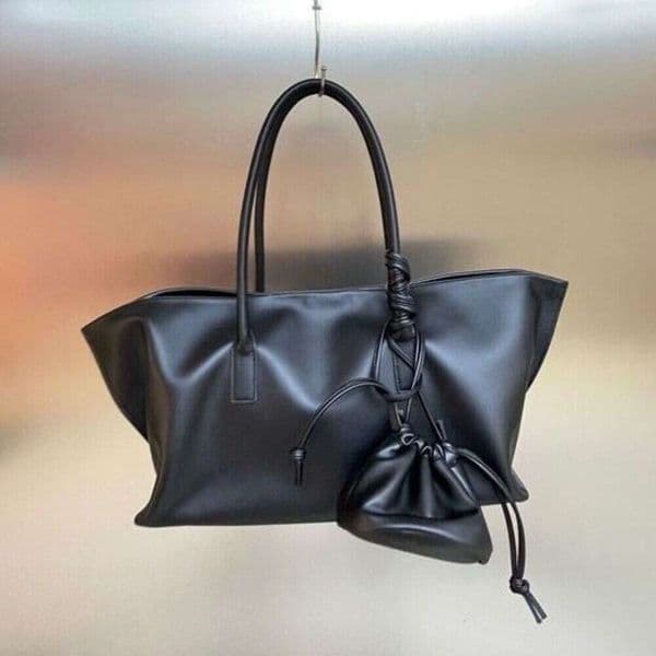 toteBag Shoulder Bag New Trendy Fashion Versatile Cowhide Twin Minimalist Design Tote Handbag Shoulder Underarm Bag