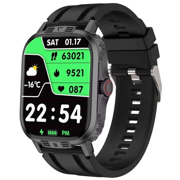 Dhgargets 2025 Smart Watch with Bluetooth Call, Heart Rate Monitor, Step Counter, Health Tracker, Wireless Charging for iOS, US Version