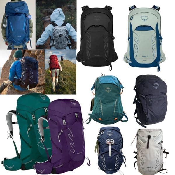 22-48L osprey Outdoor Hiking Backpack Lightweight Hiking Large Capacity Sports Backpack Heavy Duty Outdoor Sports Backpack Waterproof Multi Capacity Backpack ls