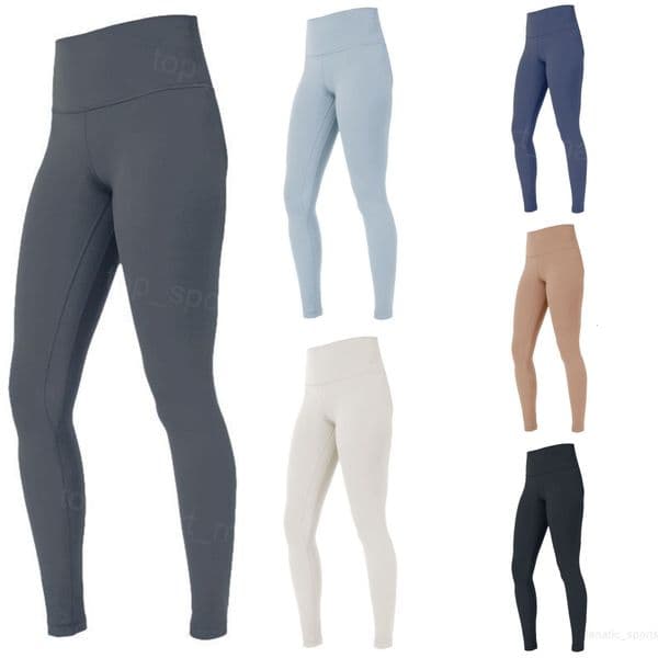 Yogas Sport Trousers Women High Elasticity Yoga Pants Stretch Seamless Scrunch Bodybuilding Leggings Pilates Stretch Quick Dry Fitness Long Full Length Lady