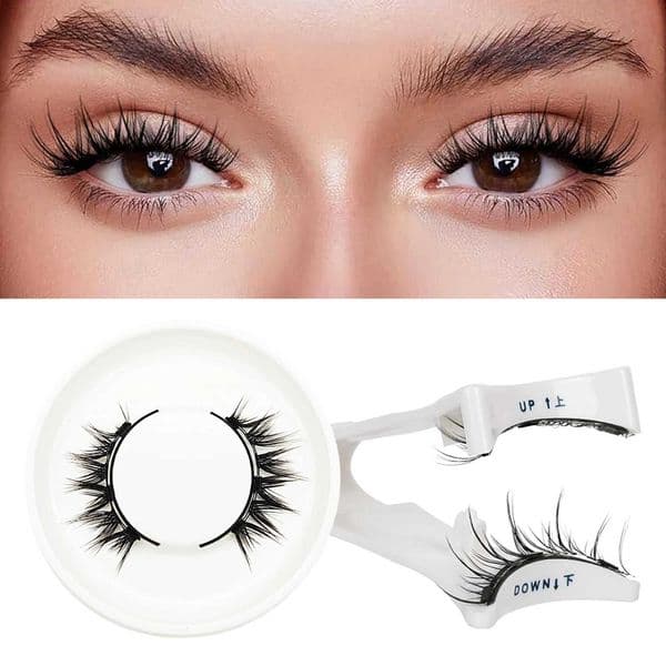 Magnetic Eyelash Kit - Reusable Glue-Free False Lashes with Applicator Alcohol-Free Material Professional Eye Makeup Tool M251216