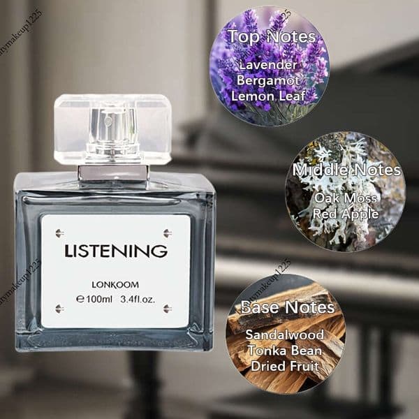 Langkum Unisex Perfume Long-lasting Elegant and Simple Bottle Formula, All-day Freshness, Romantic Gift Choice - Formaldehyde-free High-end Fragrance, Suitable