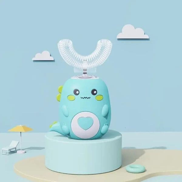 ChildrenS Electric Toothbrush Food Grade Silicone Oral 360 Degree Automatic Usb Charging Smart ChildrenS Toothbrush U-Shaped 251211