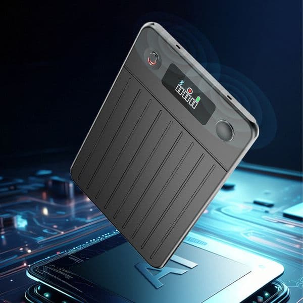 A3 AI Smart Voice Recorder with ChatGPT-4, Real-Time Transcription & 189 Language Translation, 3.3mm Ultra Thin, Magnetic, 15H Battery