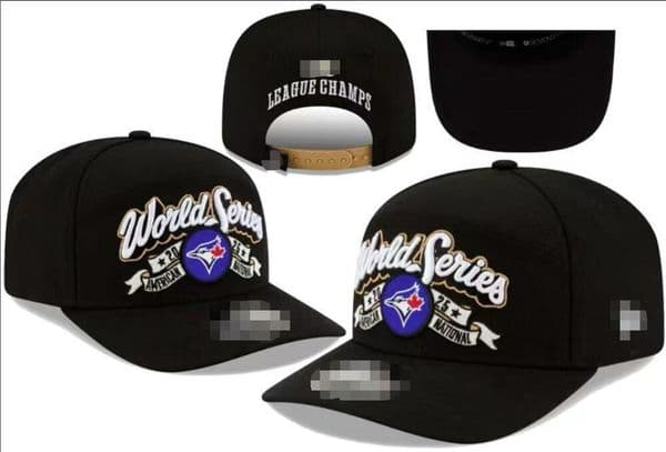 2025 Men's Classic cap Blue Jays Flat Peak World series Snapack Strapback Heart Full Size Closed Caps Fashion Hip Hop Women Baseball Sports All Team Fitted Hats