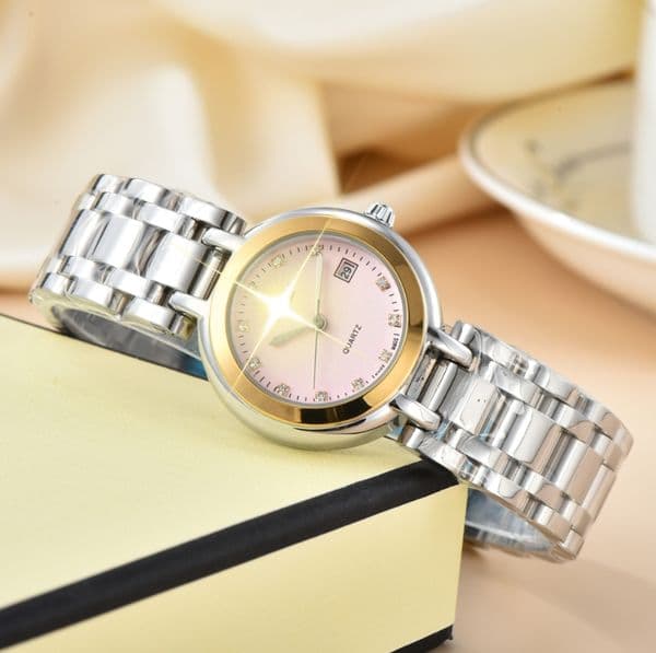 2025 Luxury women LONGNSlity Watch PRIMALUNAlity Diamond Quartz Movement Stainless Steel Bracelet Sapphire Glass Waterproof womens wristwatches #78